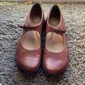 DANSKO Diana Leather Mary Jane Shoes Size EU 40